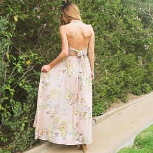 NWOT Floral Maxi Dress